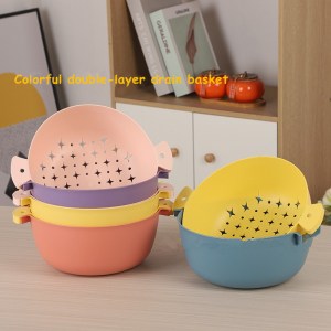 china colorful draining basket
