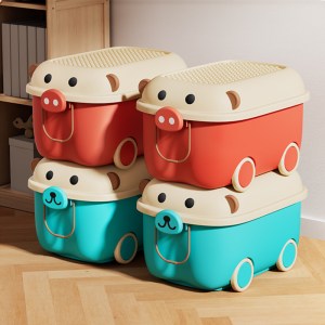 China Colorful piggy storage basket