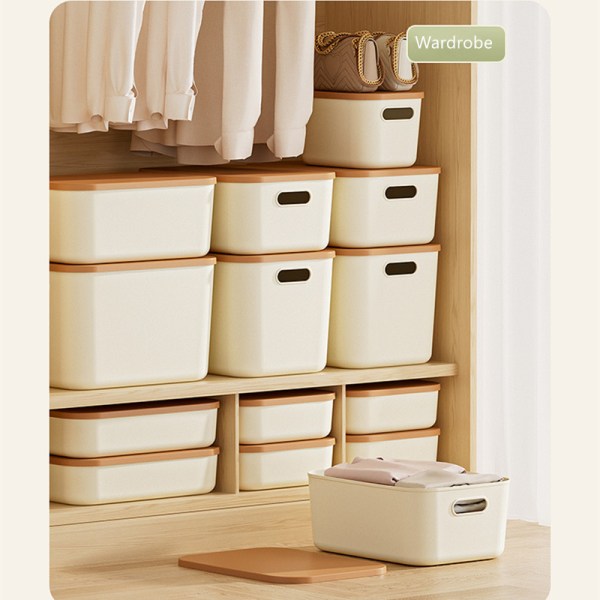 China Covered storage baskets