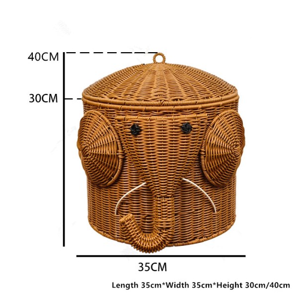 China Elephant Bamboo Baskets
