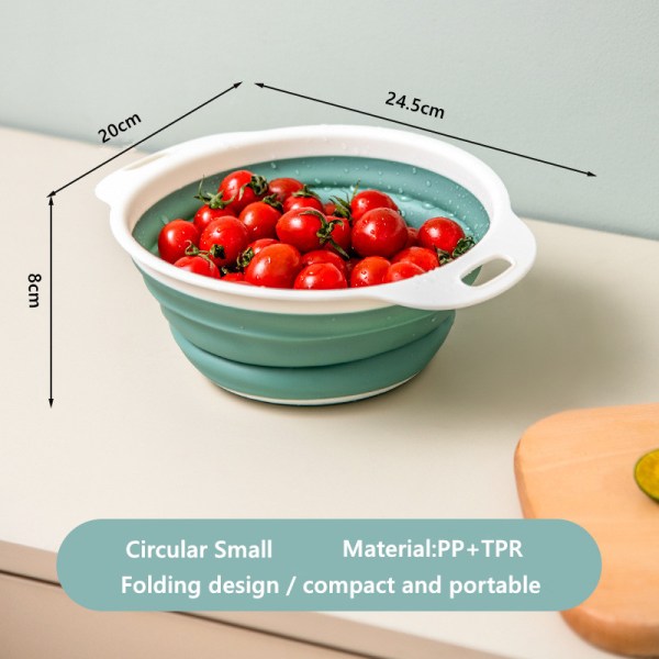 Foldable drain basket