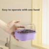 Mini color drain basket