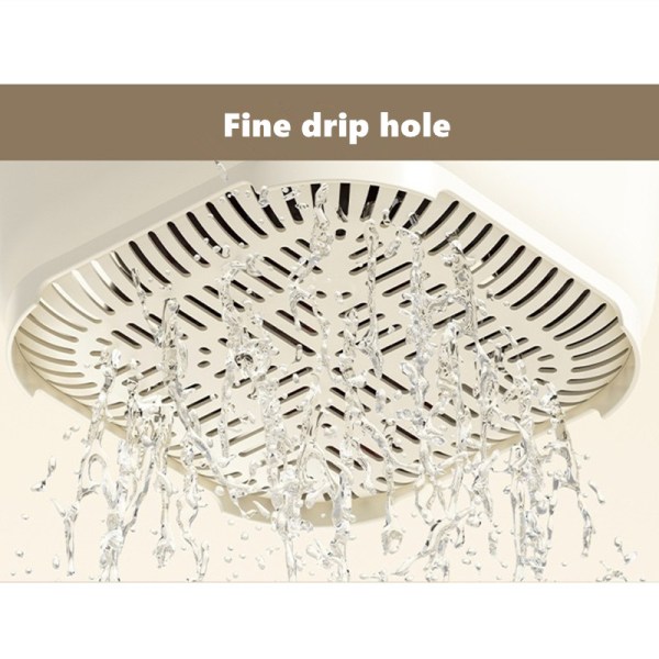 Mini double layered draining baskets