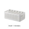 Small compartment storage basket