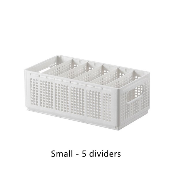 Small compartment storage basket
