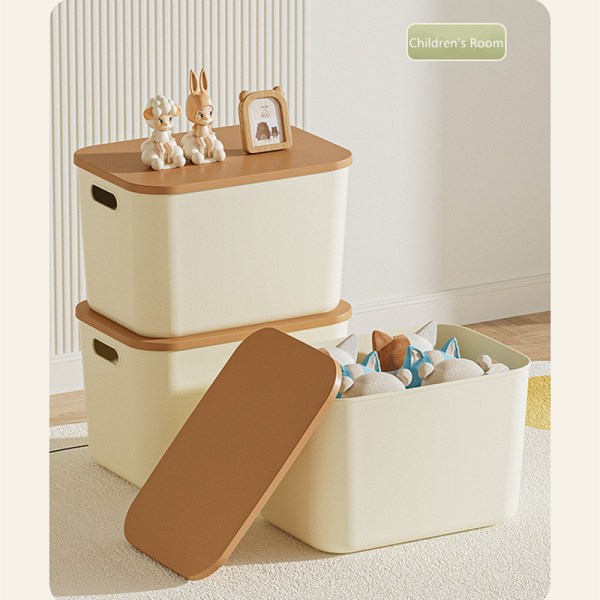 Storage box with lid