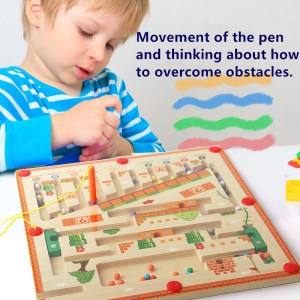 Baby magnetic puzzle book