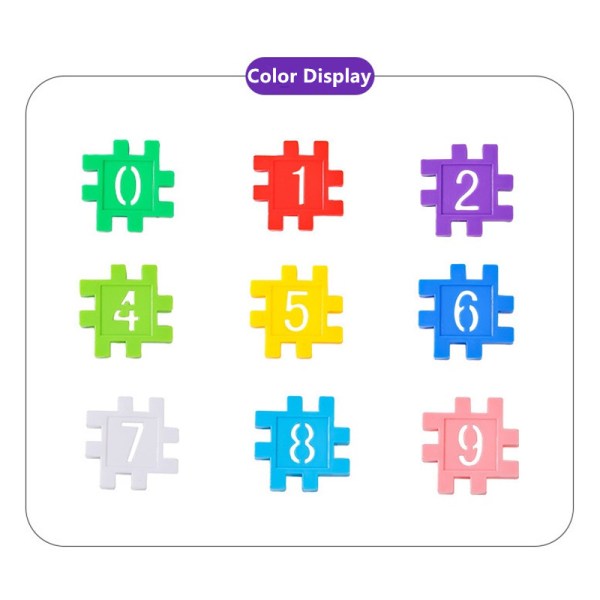 China Letter assembly building blocks