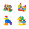 Plastic building block