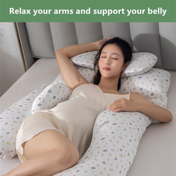 Pregnant women waist support side sleeping pillow