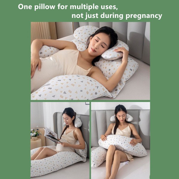 Pregnant women's waist supporting side sleeping pillows