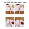 Silicone baby food spoons