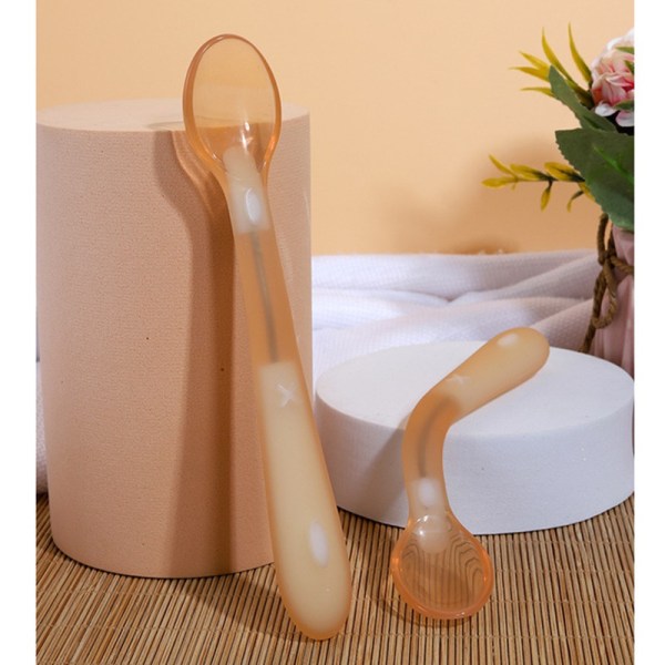 silicone feeding spoon