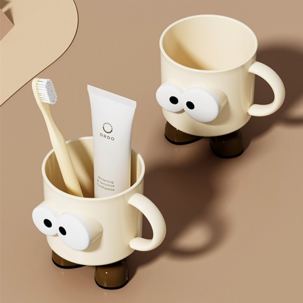 Cartoon mouthwash cups