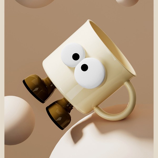 China Cute big-eyed mouthwash cup