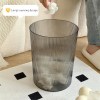 China Transparent trash cans