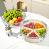 Round fruit plate