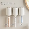 wall hanging mouthwash cups