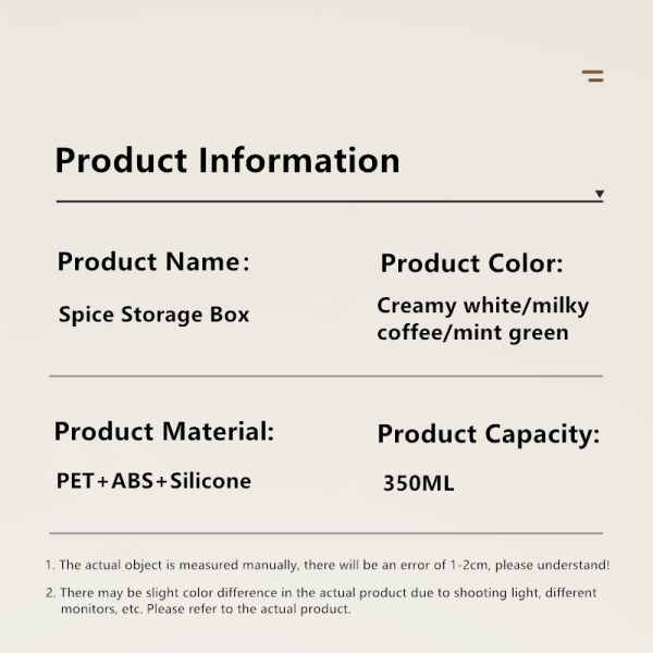 China Condiment storage box