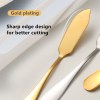 Electroplated butter knifes