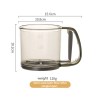 Handheld flour sifter