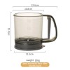 Handheld flour sifters