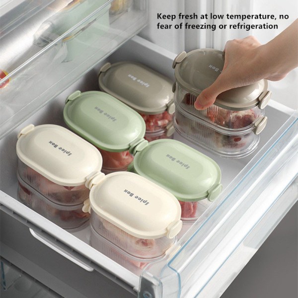 Seasoning storage box