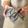 Plastic flour sieves