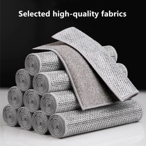 Silver wire rag