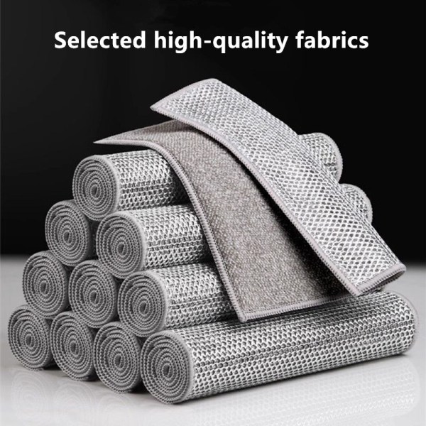 Silver wire rag