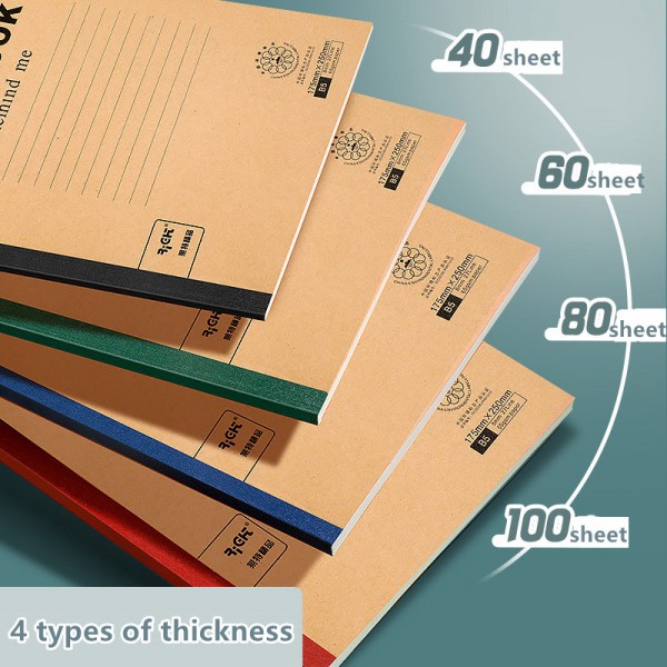 Soft leather notebook