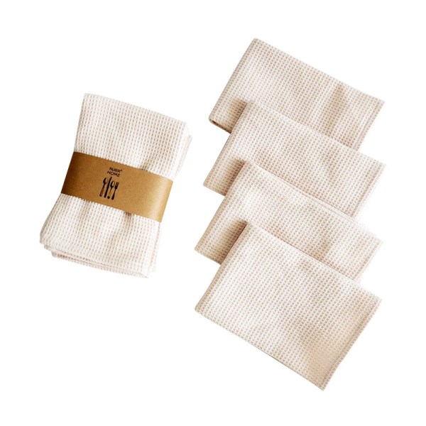 Waffle cotton dish towel