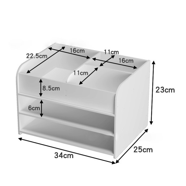 China Desktop layered storage rack