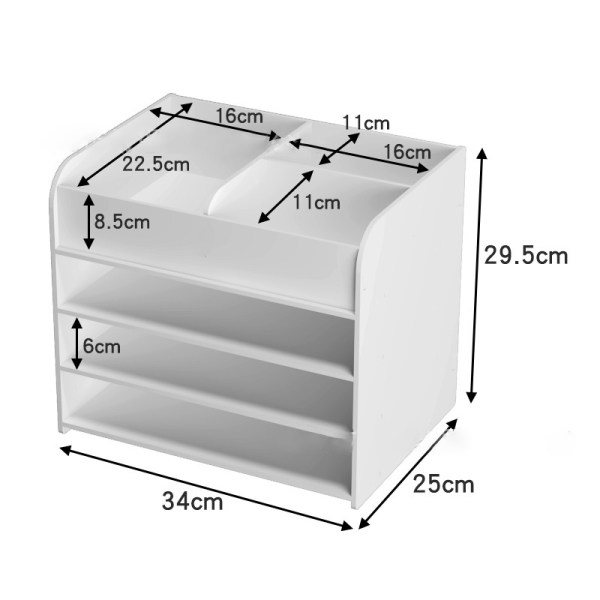 China Desktop layered storage racks