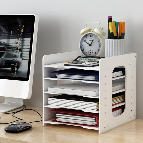 China desktop tiered storage rack