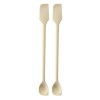 Double-ended silicone spatulas