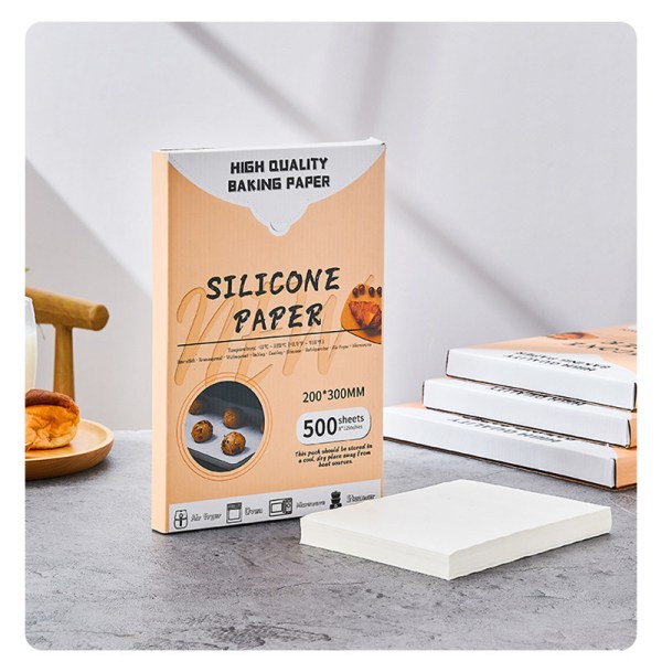 Thick silicone paper