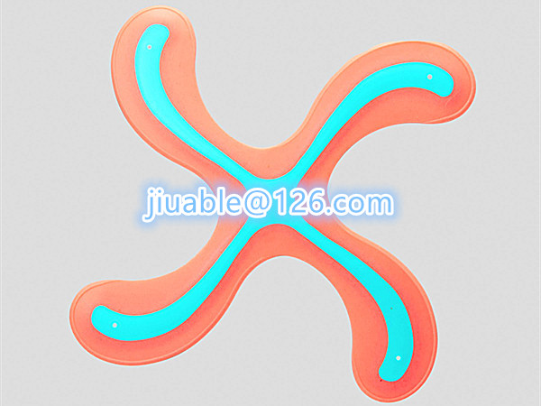 2 color flying discs mold