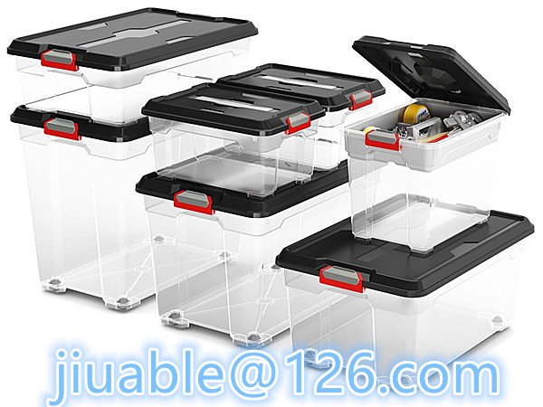 2 component box handle clips mold