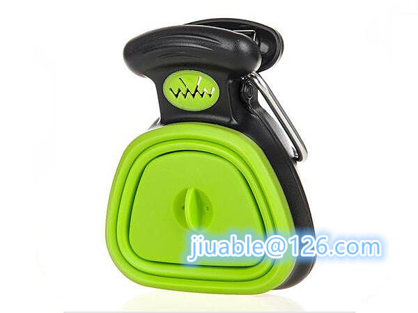2 component foldable pooper scooper mold