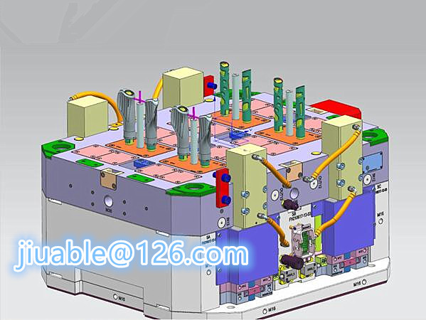 2k brush paint handles mold