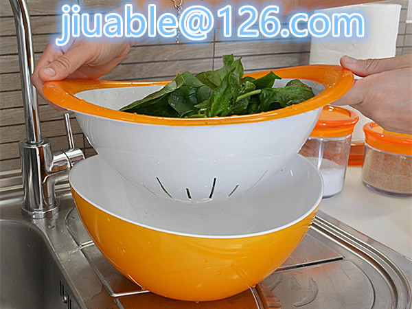 2k mold vegetable drainer