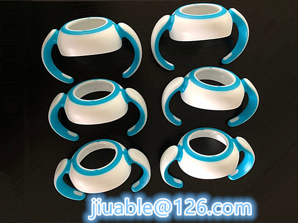 bi color feeding bottle handle mold