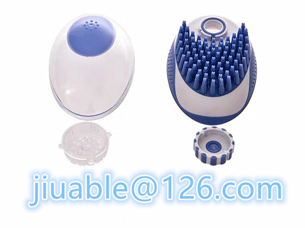 bi color grooming brush mold
