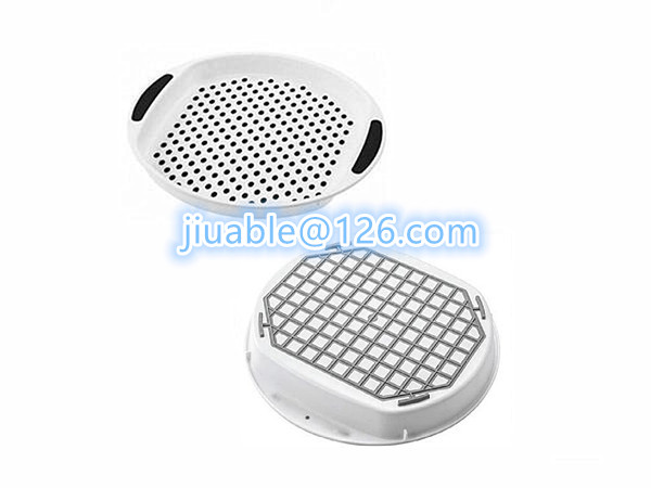 bi color non slip serving tray mold
