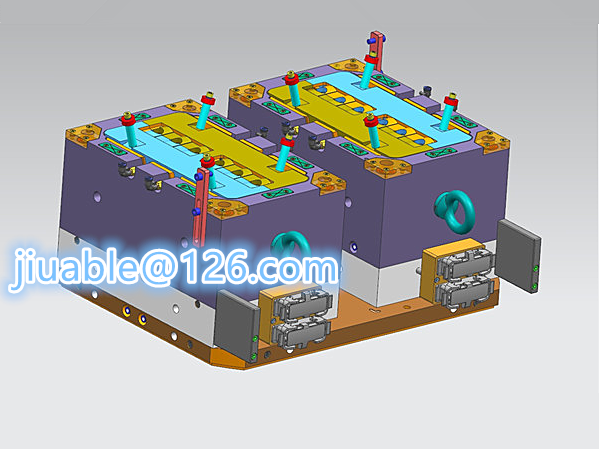 bi color painting handle mold