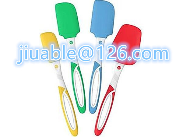 bi color plastic spatulas mold