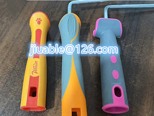 double color paint brush handle mold