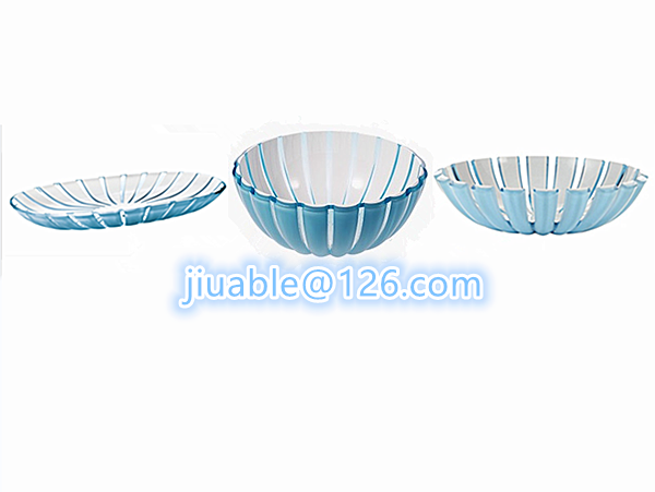 dual color serving platter mold