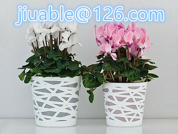dual colour garden pot mold